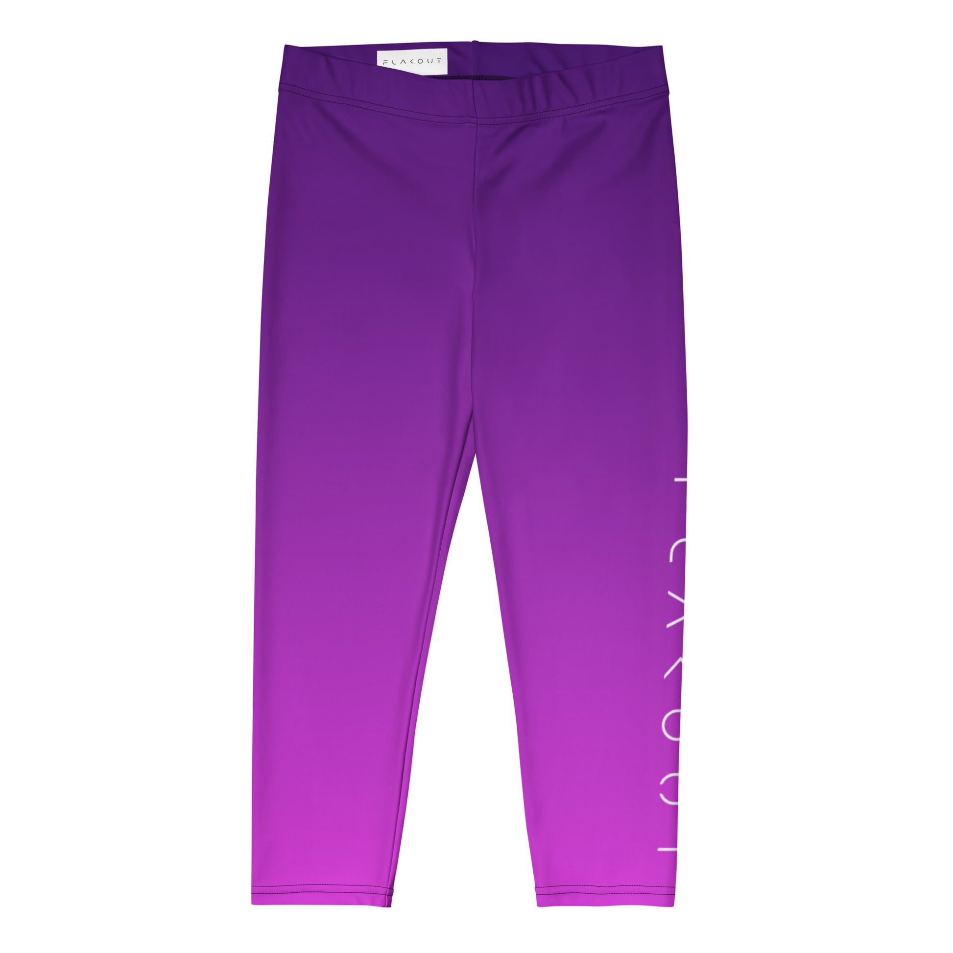 Neon Orchid Women's Capri Leggings - FLAKOUT