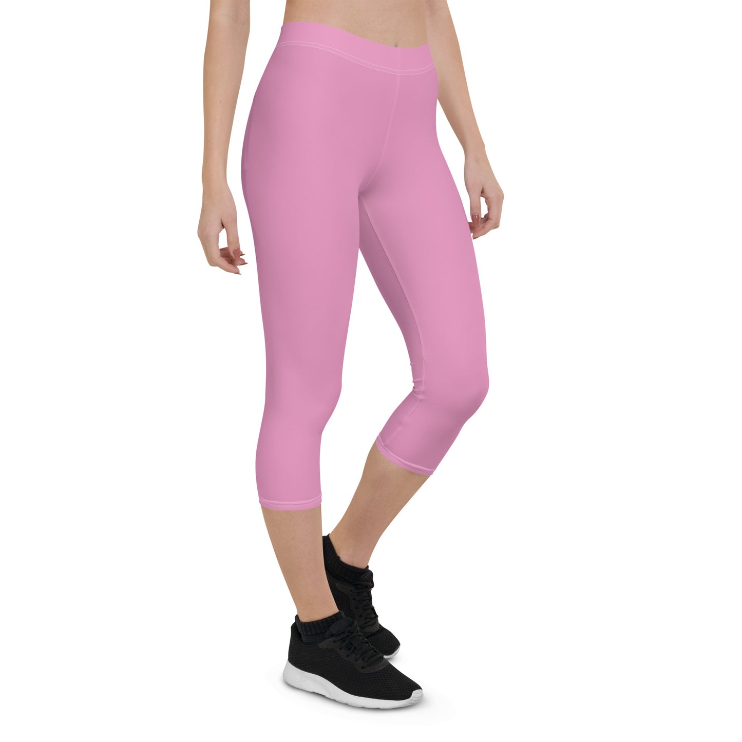 Rose Blossom Women's Capri Leggings - FLAKOUT