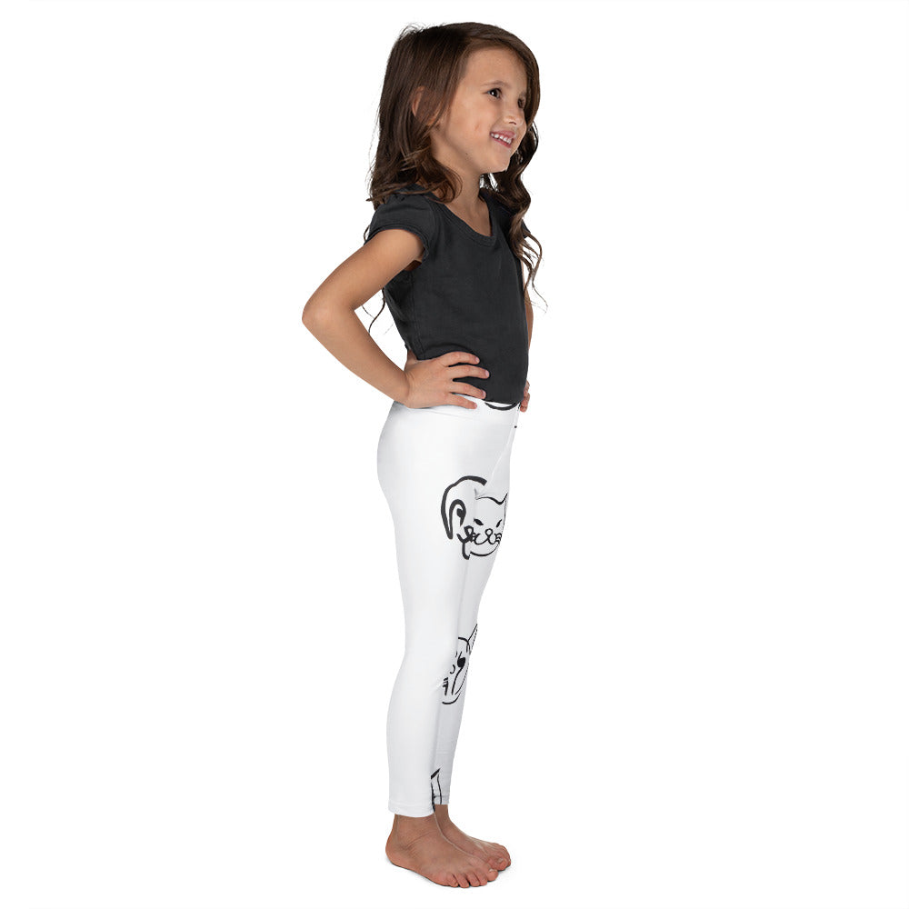 Girl's Leggings Cute Animals - FLAKOUT