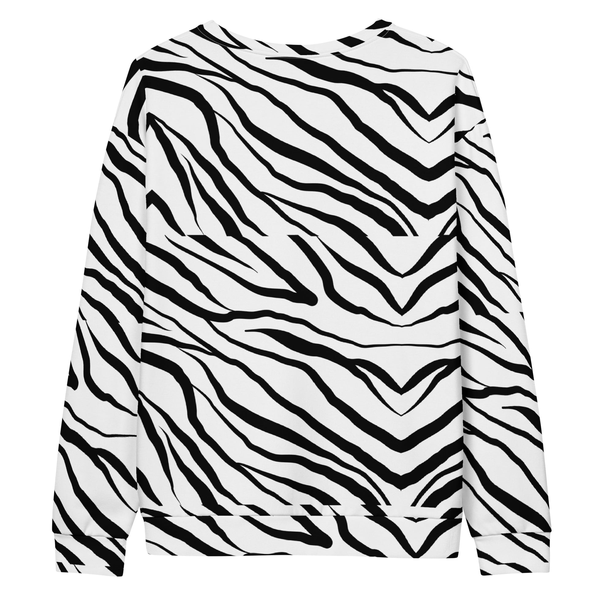 Striped Zebra Vibrance Sweatshirt - FLAKOUT