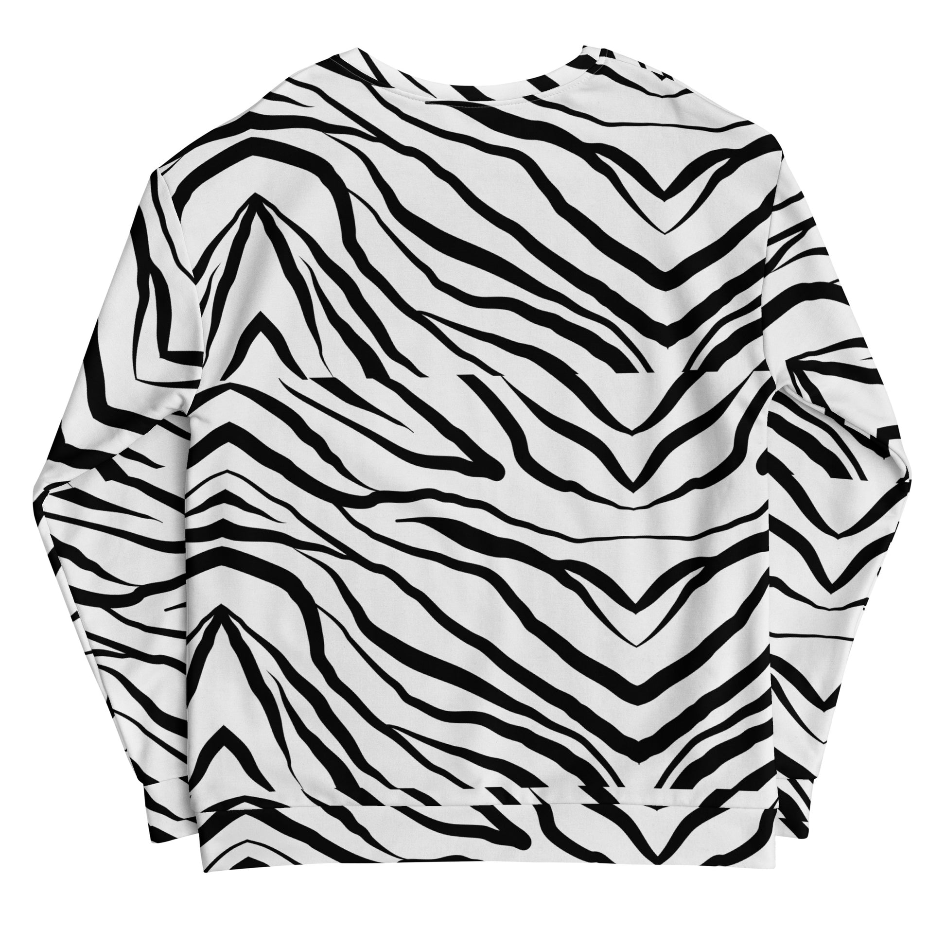 Striped Zebra Vibrance Sweatshirt - FLAKOUT