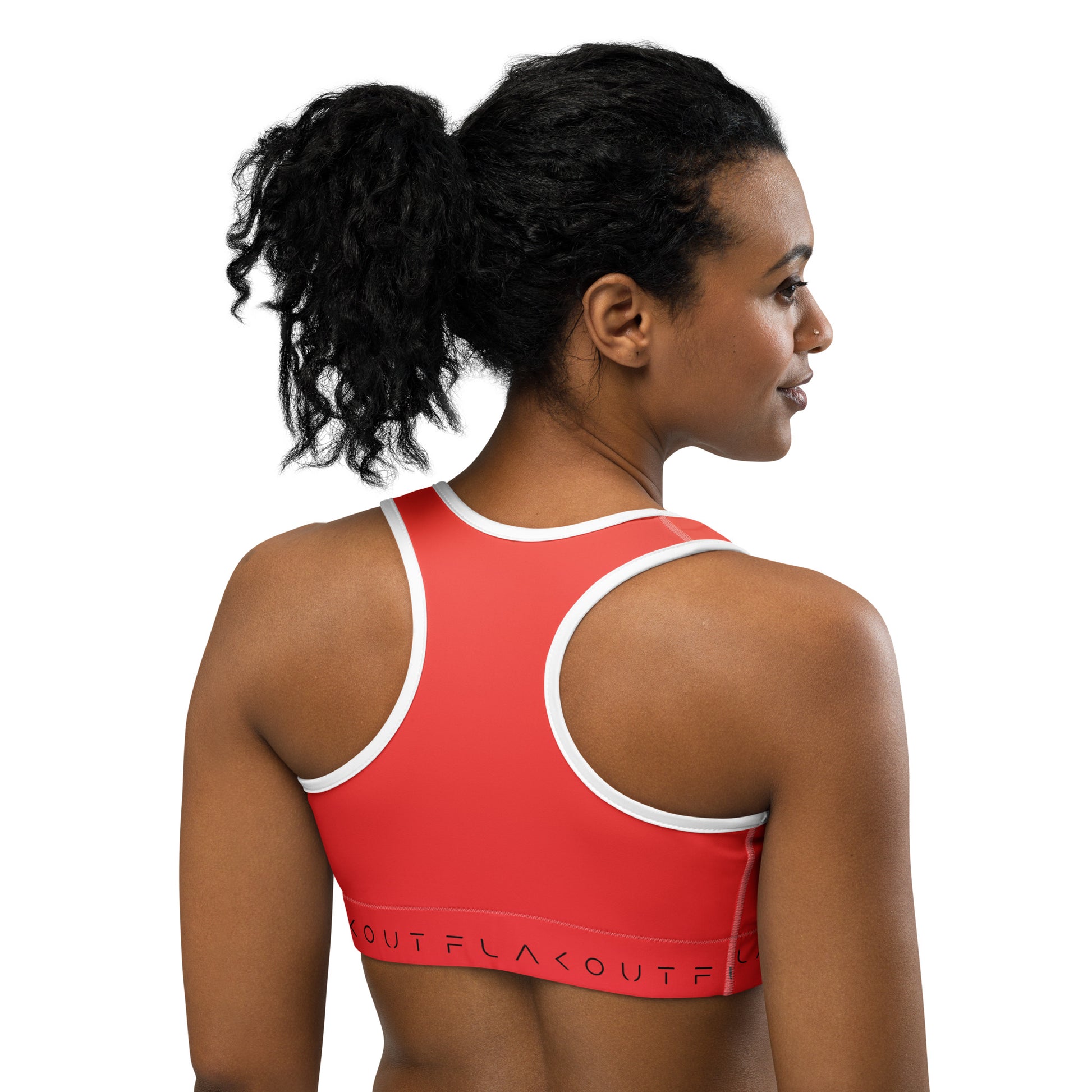 Sunset Shimmer Women's Sports Performance Bra - FLAKOUT