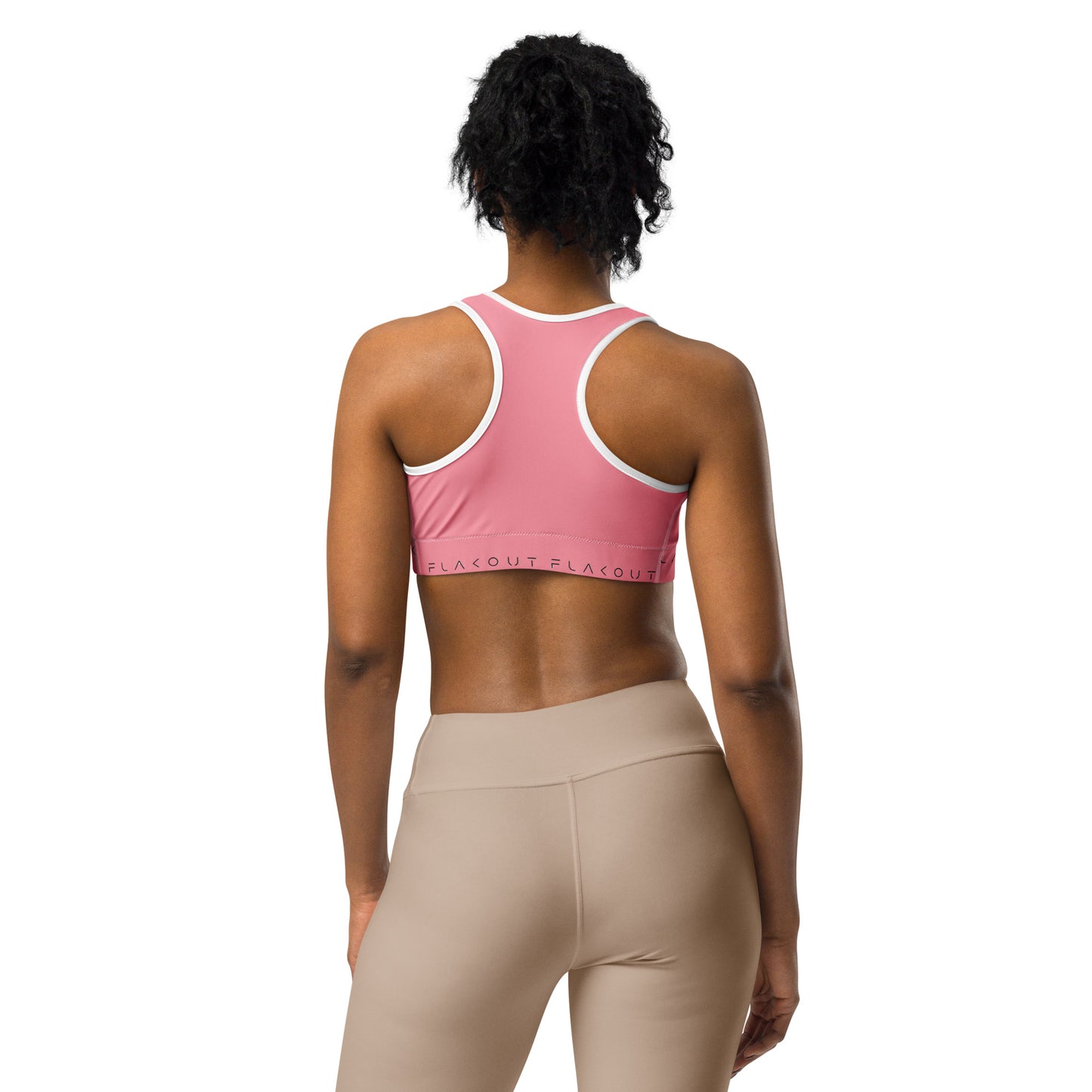 Cotton Candy Women's Sports Performance Bra - FLAKOUT