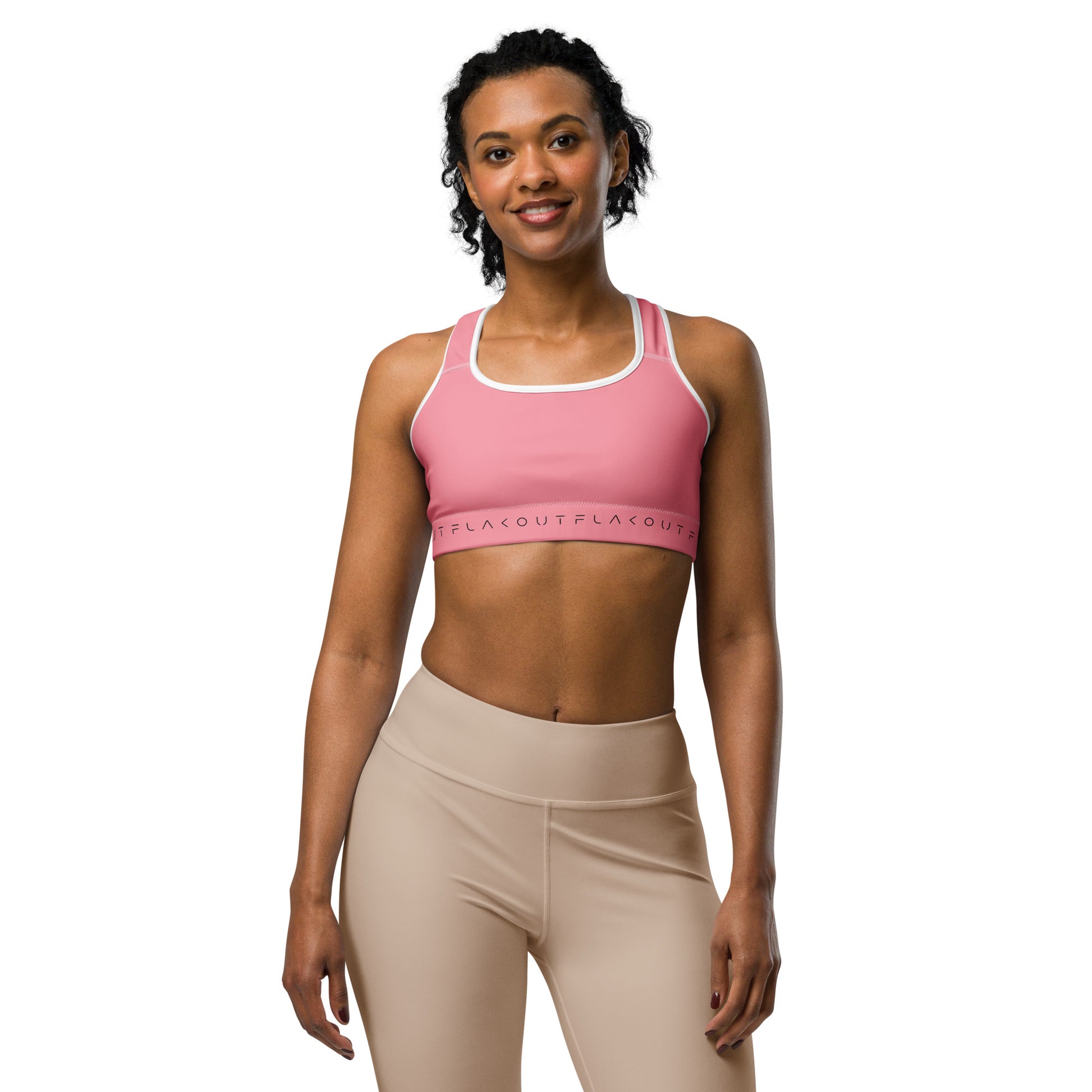 Cotton Candy Women's Sports Performance Bra - FLAKOUT