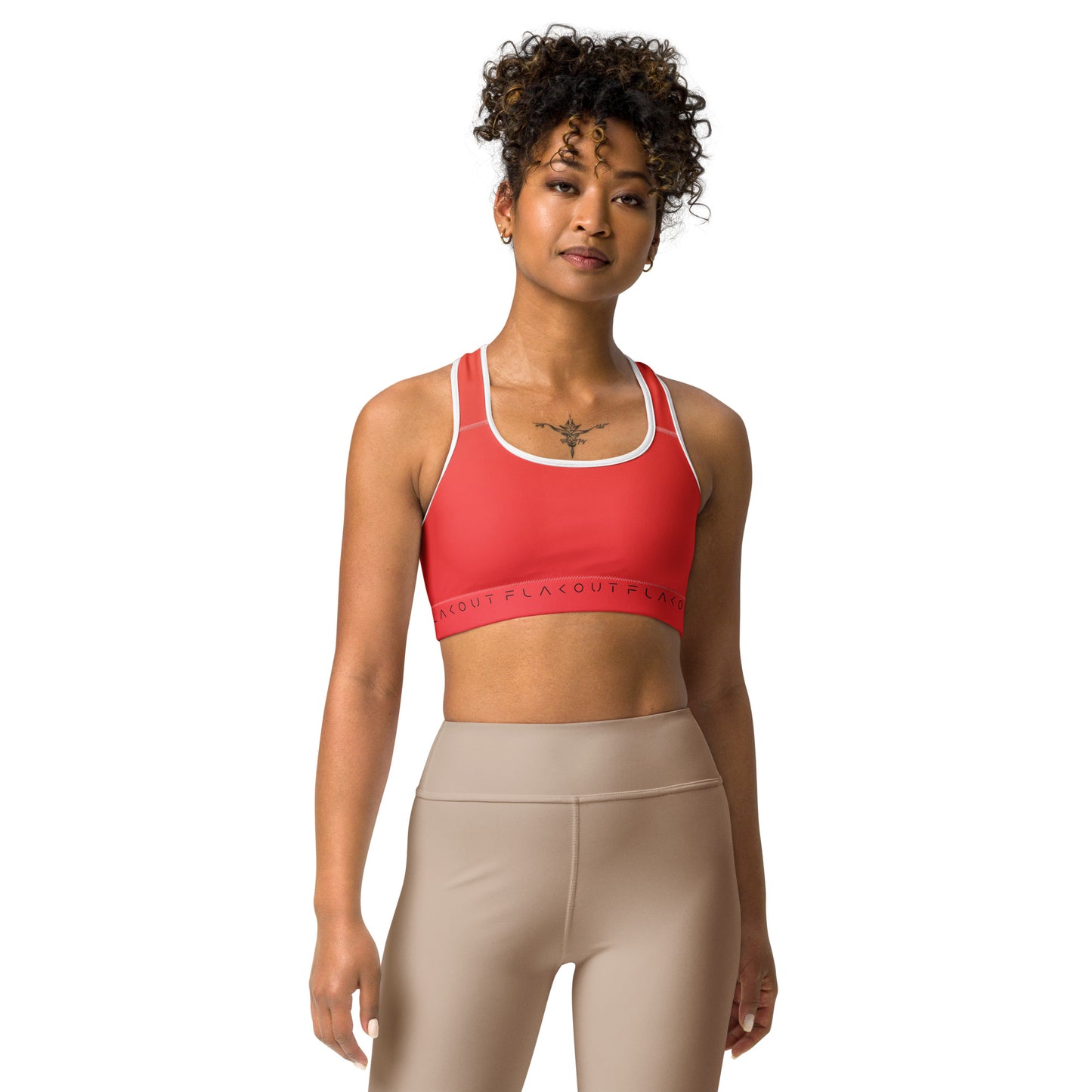 Sunset Shimmer Women's Sports Performance Bra - FLAKOUT