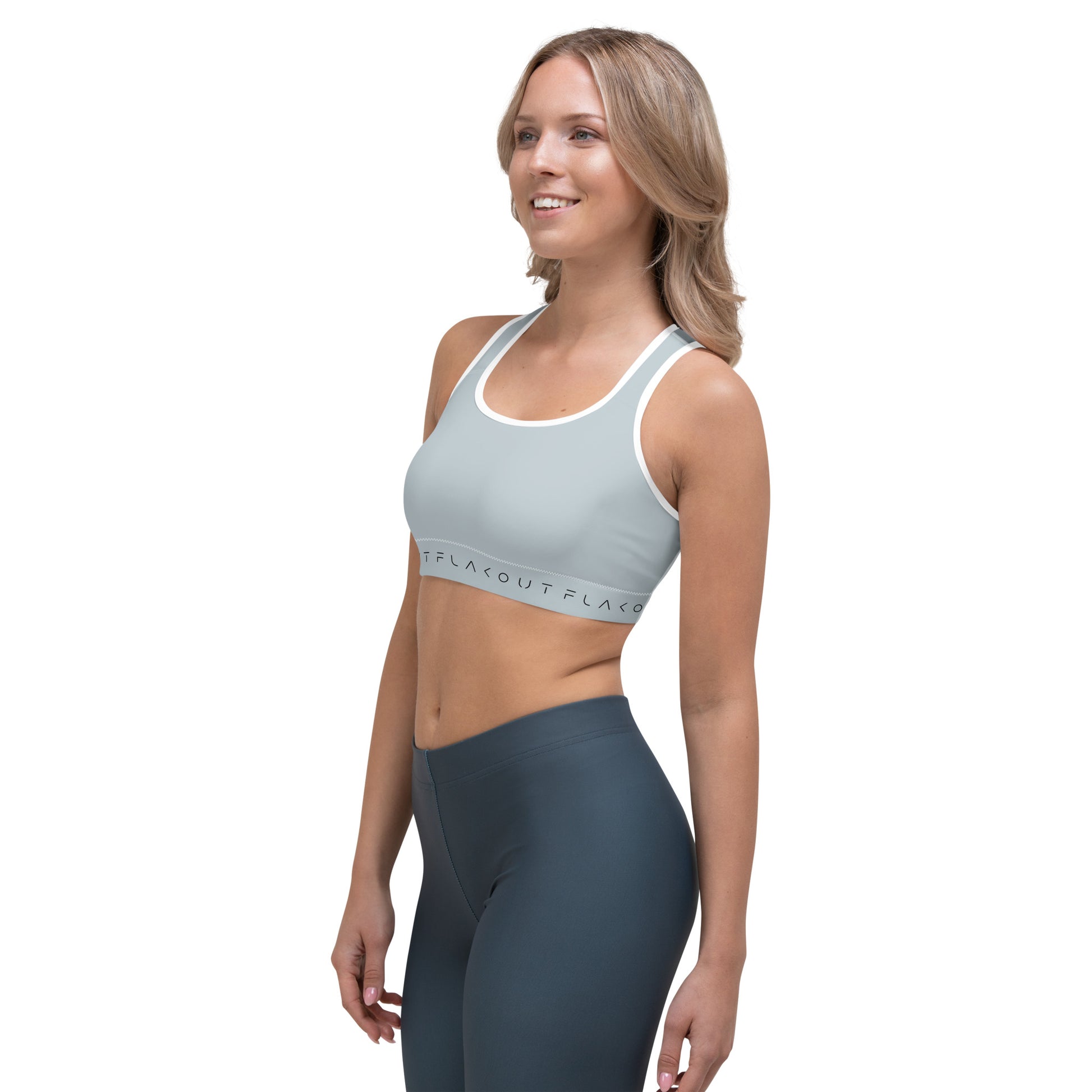 Silent Skyline Women's Sports Performance Bra - FLAKOUT