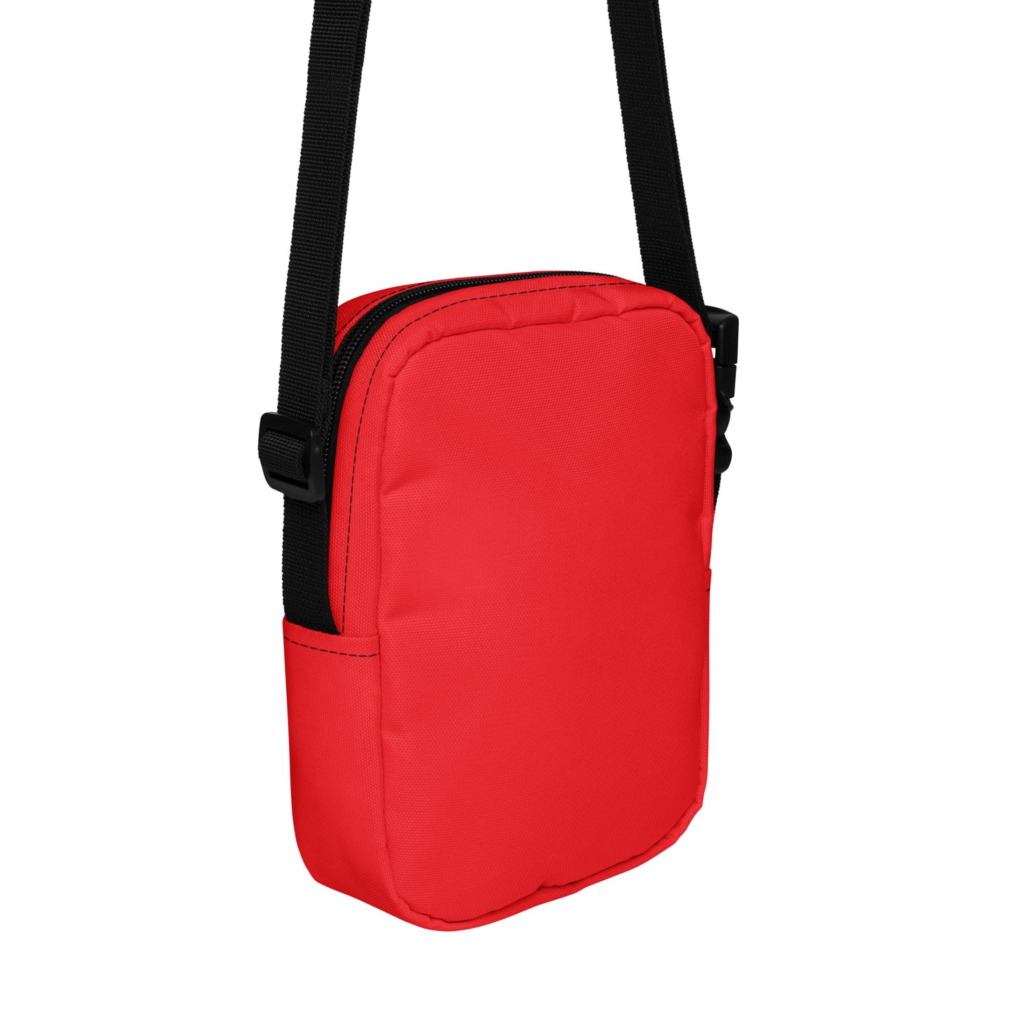 Unisex Water-resistant Crossbody Bag - Red - FLAKOUT