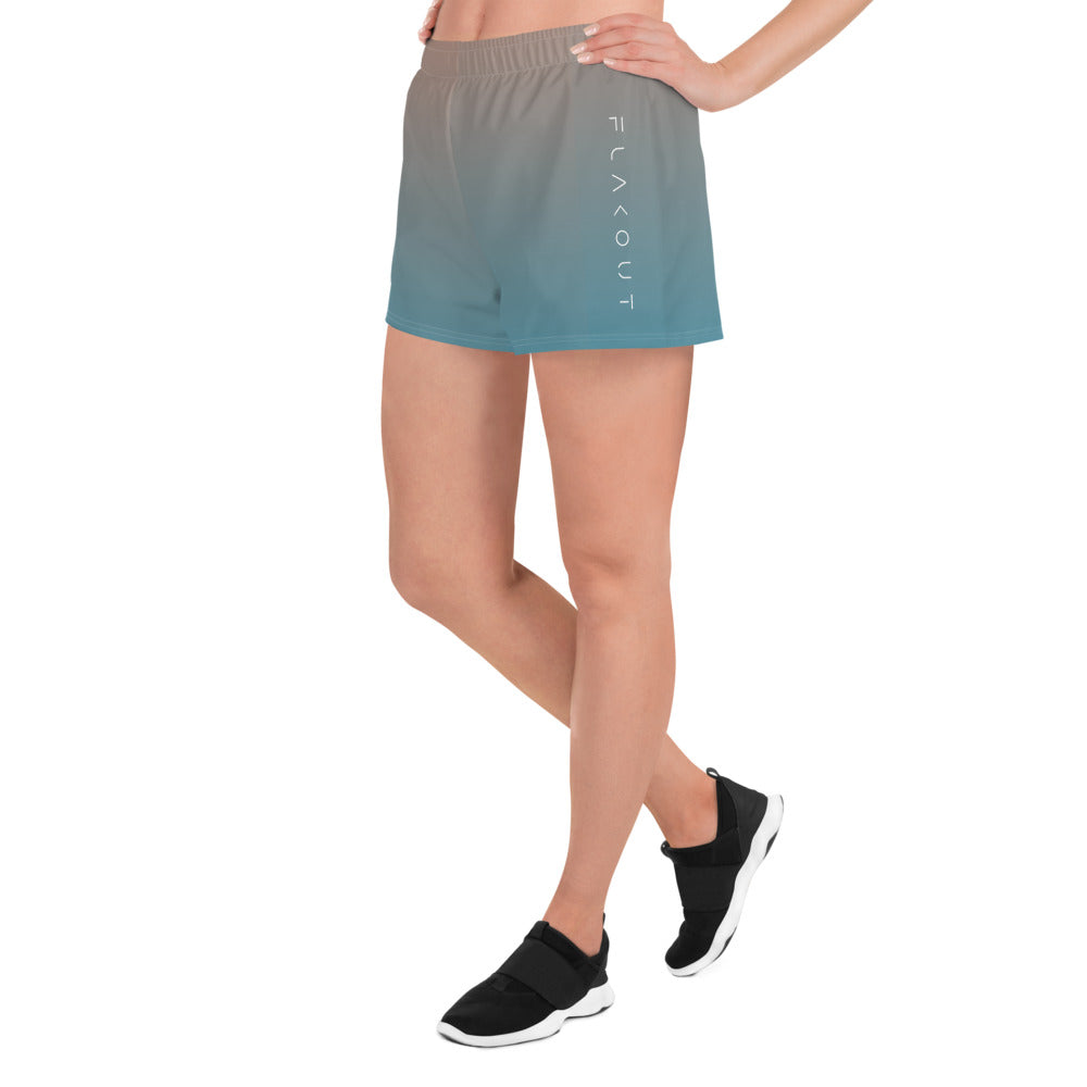 Sapphire Sunset Women’s Recycled Shorts - FLAKOUT