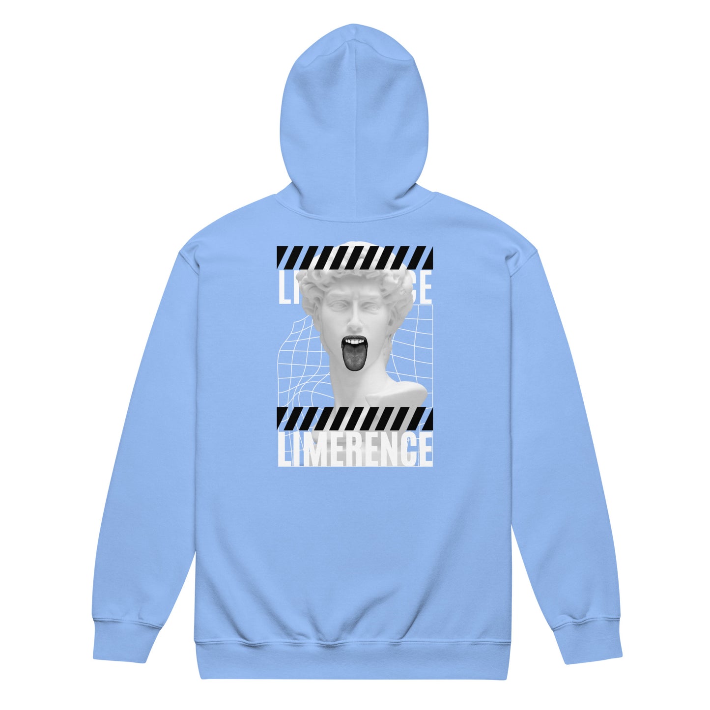 Limerence Heavy Harmony Fusion Zip Hoodie - Carolina Blue - FLAKOUT