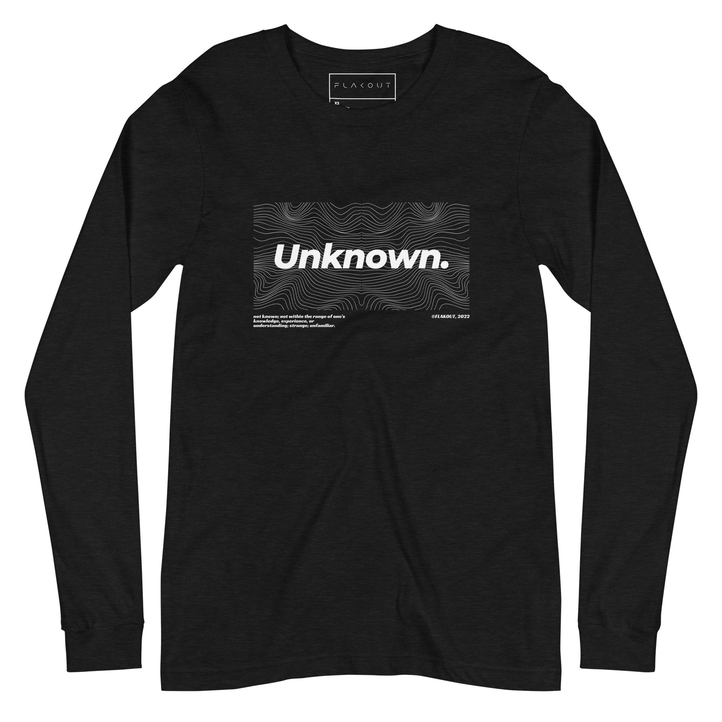 Veil Of The Unknown. Long Sleeve Tee - FLAKOUT