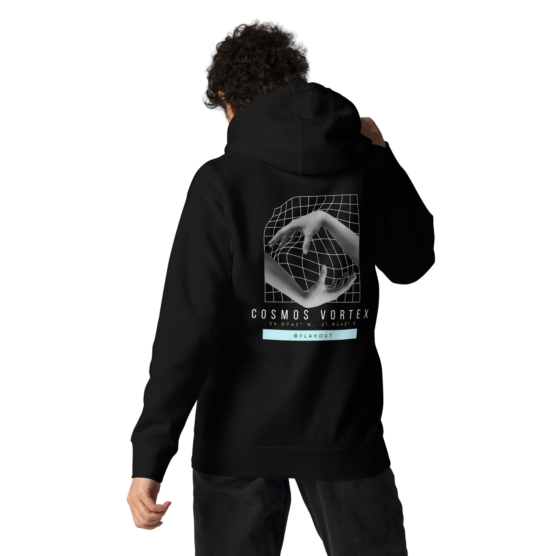 Cosmos Vortex Unisex Hoodie - FLAKOUT