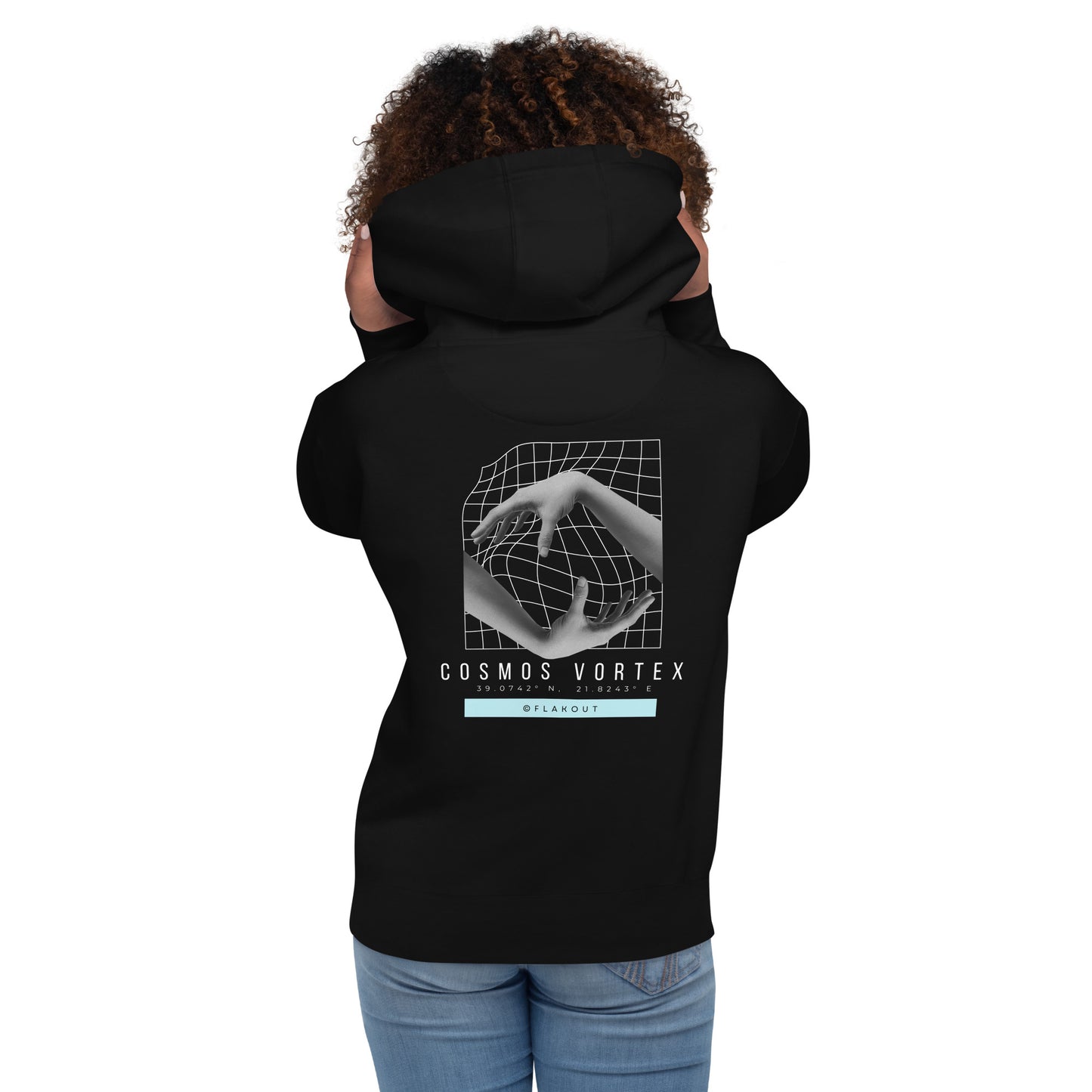 Cosmos Vortex Unisex Hoodie - FLAKOUT