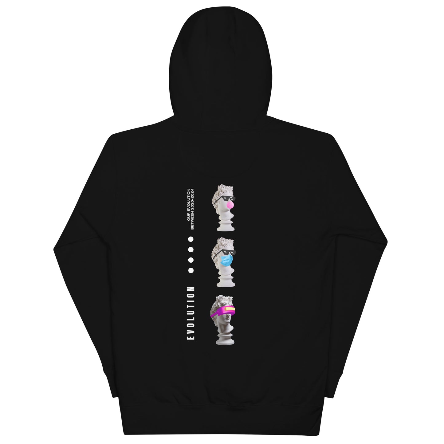 Human Evolution Unisex Hoodie - FLAKOUT