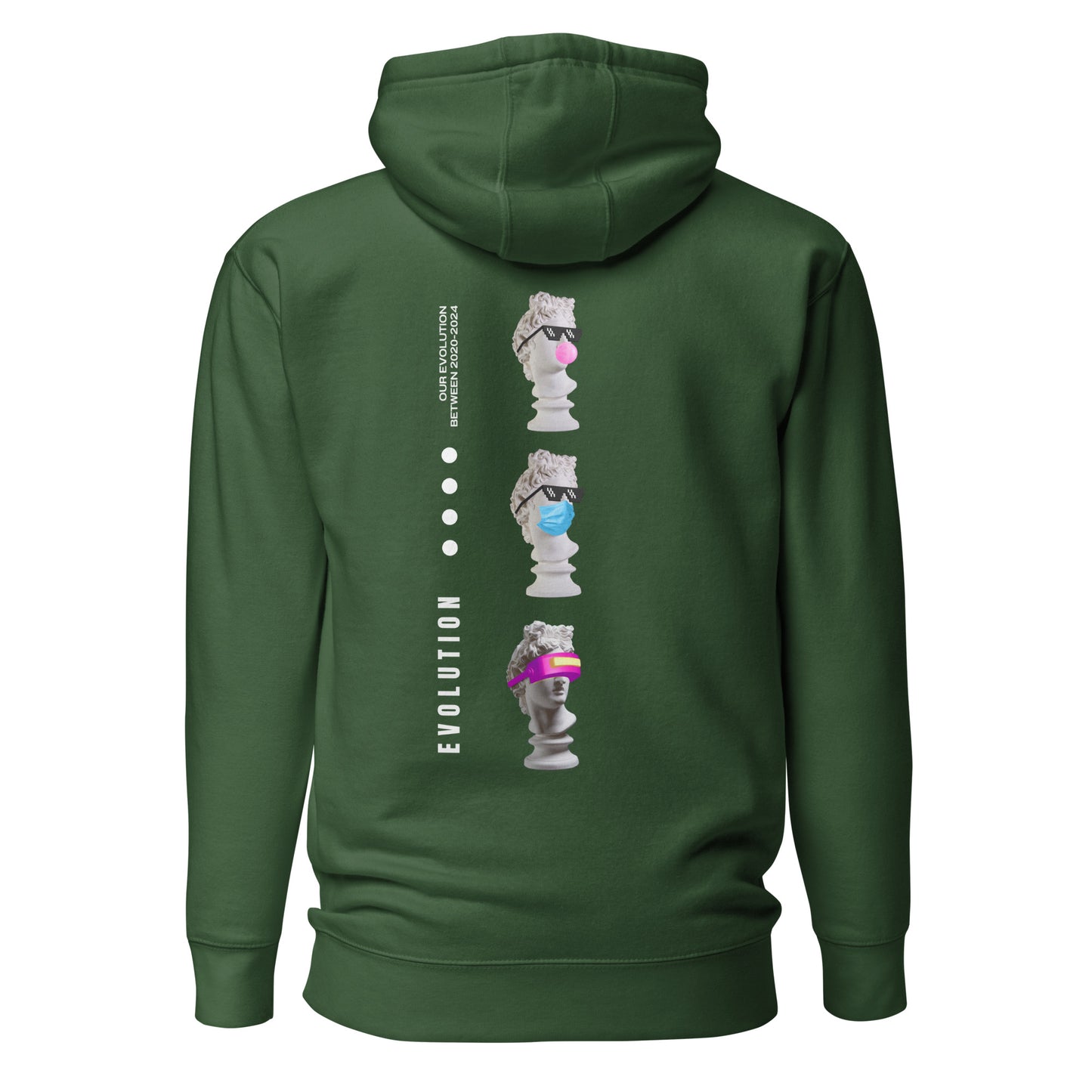 Human Evolution Unisex Hoodie - FLAKOUT