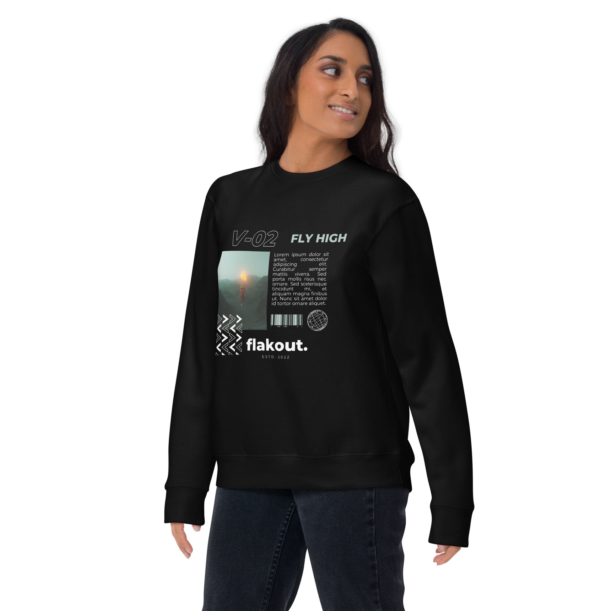 Fly High Voyager Sweatshirt - FLAKOUT