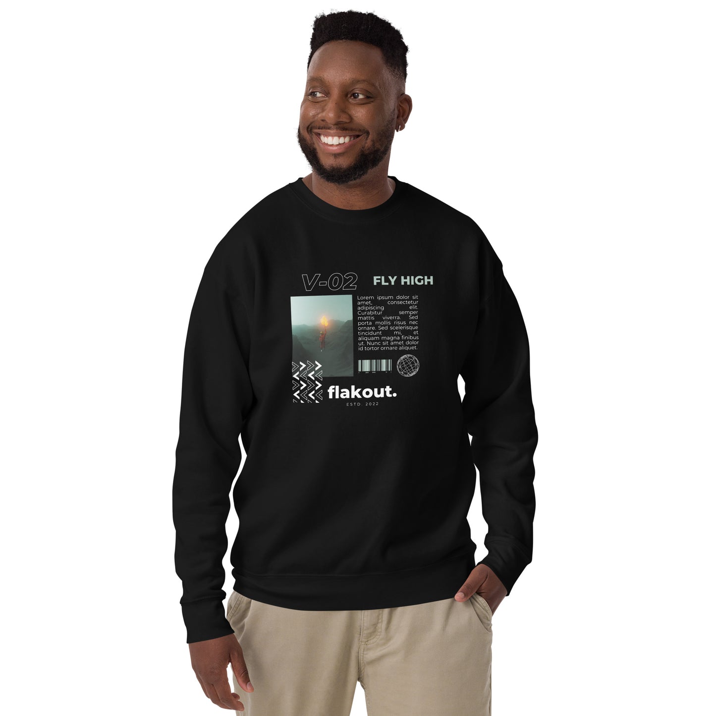 Fly High Voyager Sweatshirt - FLAKOUT