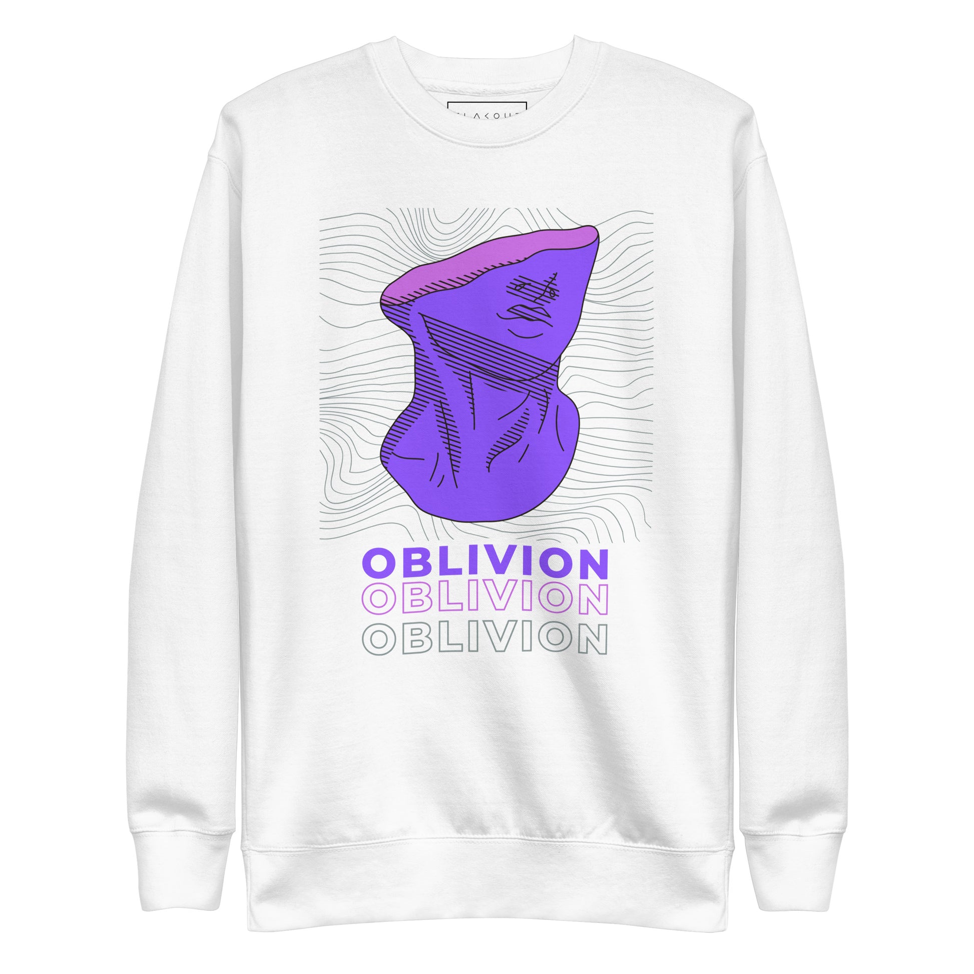 Violet Veil Of Oblivion Sweatshirt - FLAKOUT