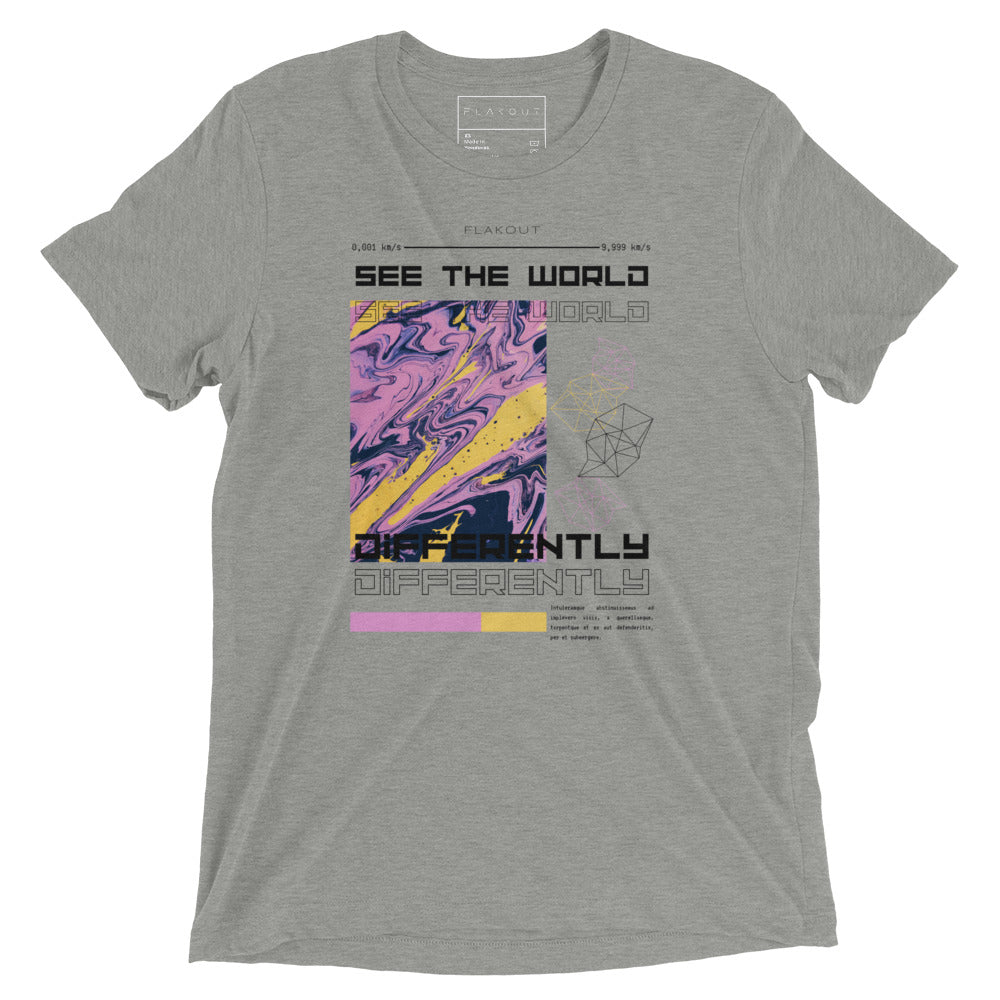 Divergent Horizon See The World Differently T-shirt - FLAKOUT