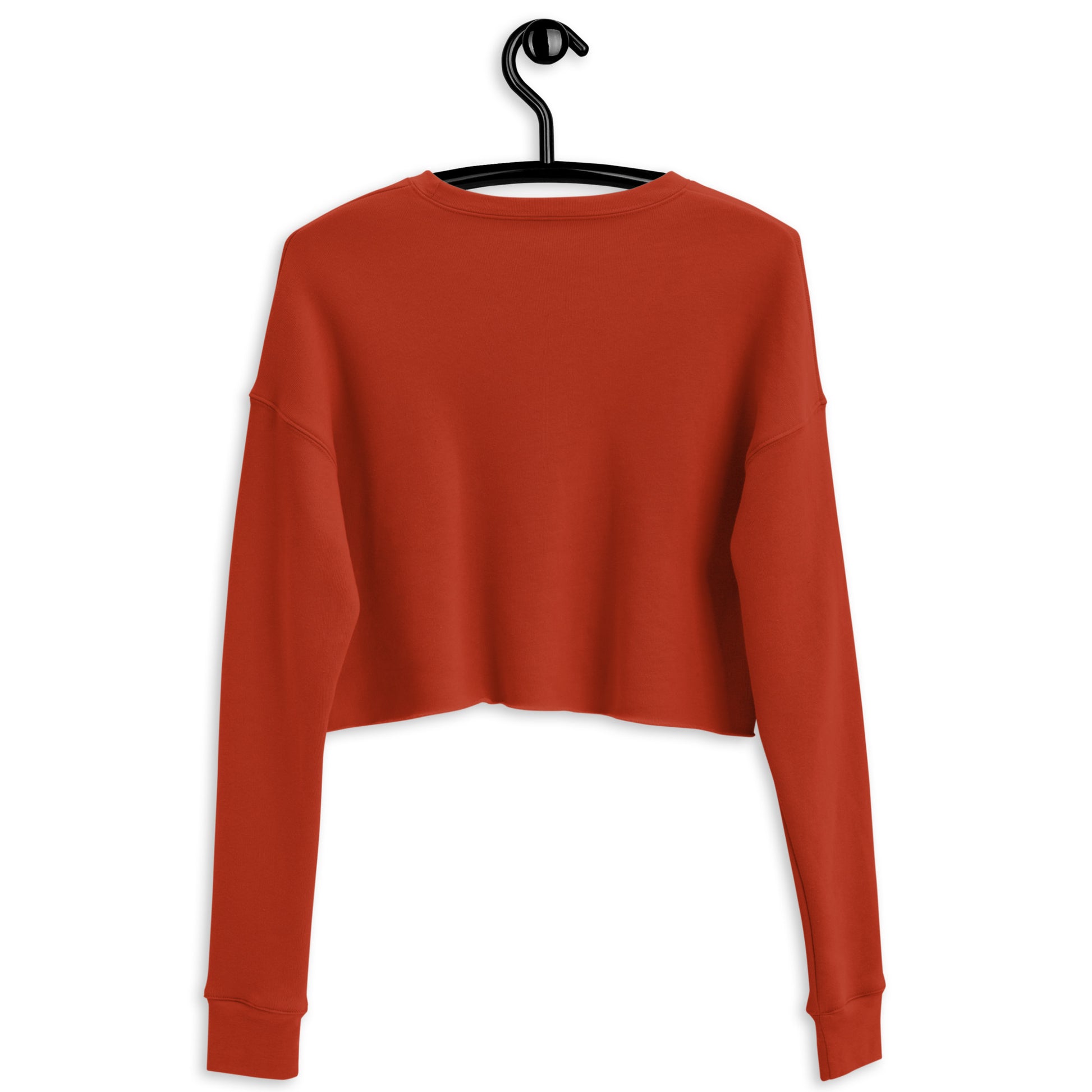 Gorgeous Opullent Allure Women's Crop Sweatshirt - Brick - FLAKOUT