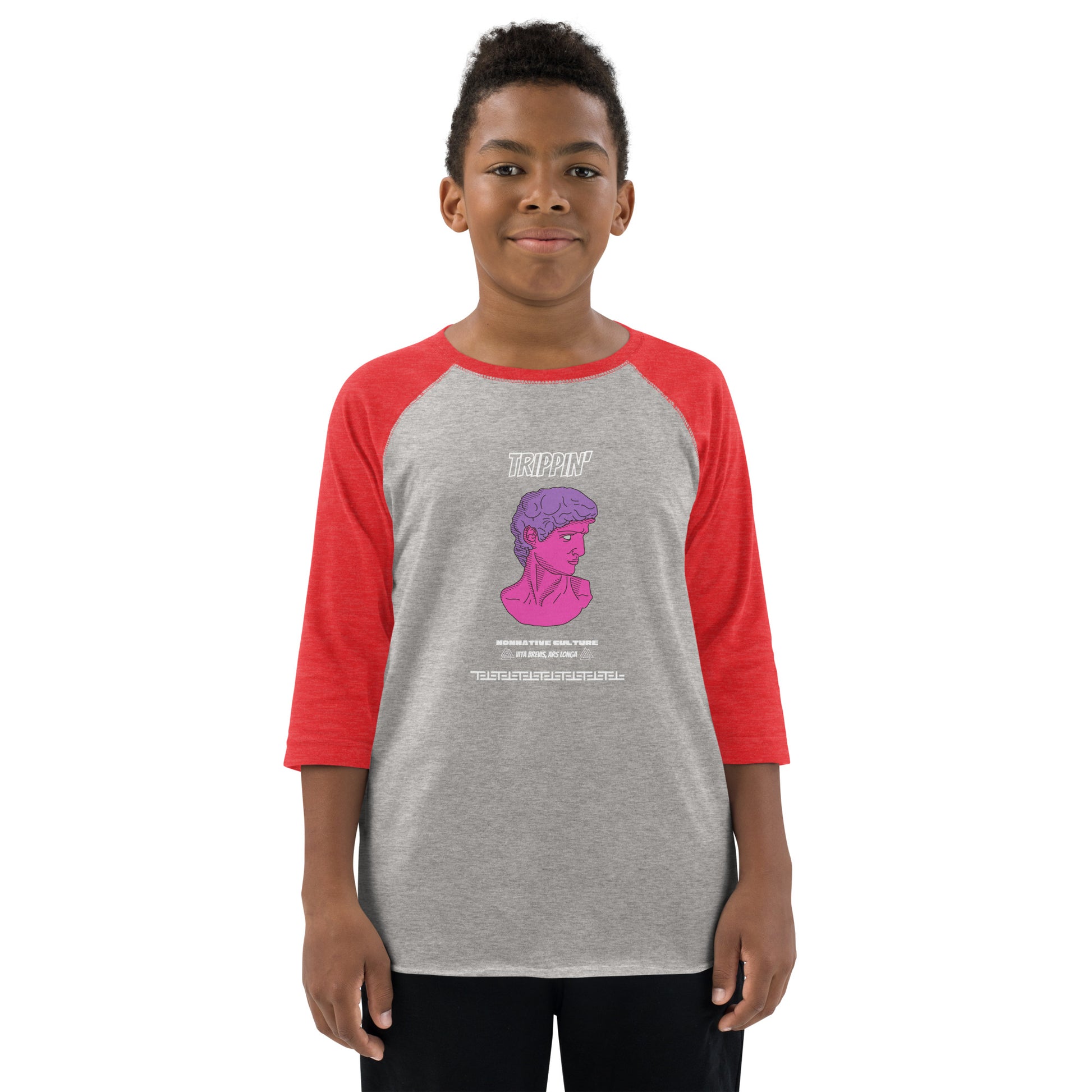 Nonnotine Dreamscape Trippin Kid's Long Sleeve Shirt - FLAKOUT