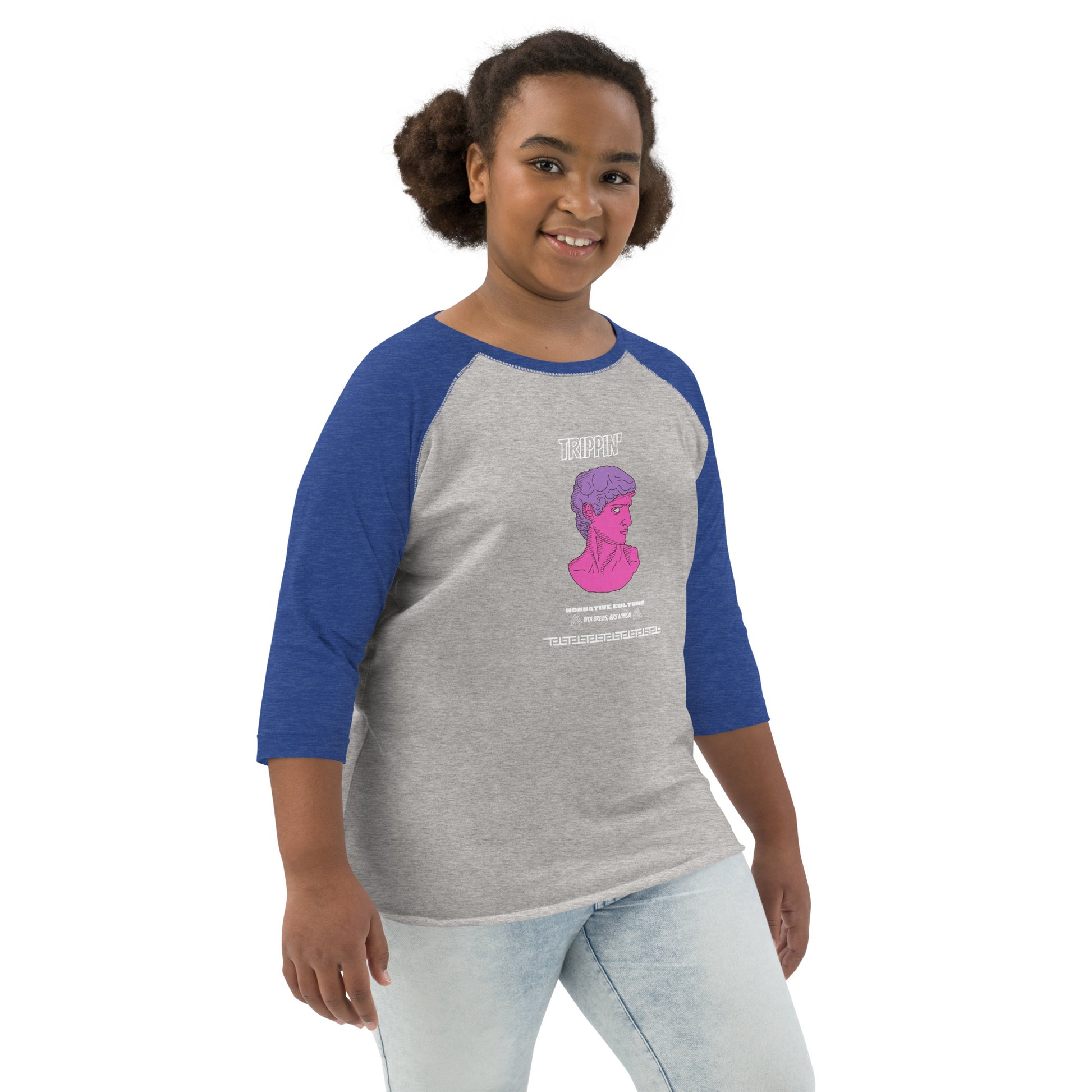 Nonnotine Dreamscape Trippin Kid's Long Sleeve Shirt - FLAKOUT