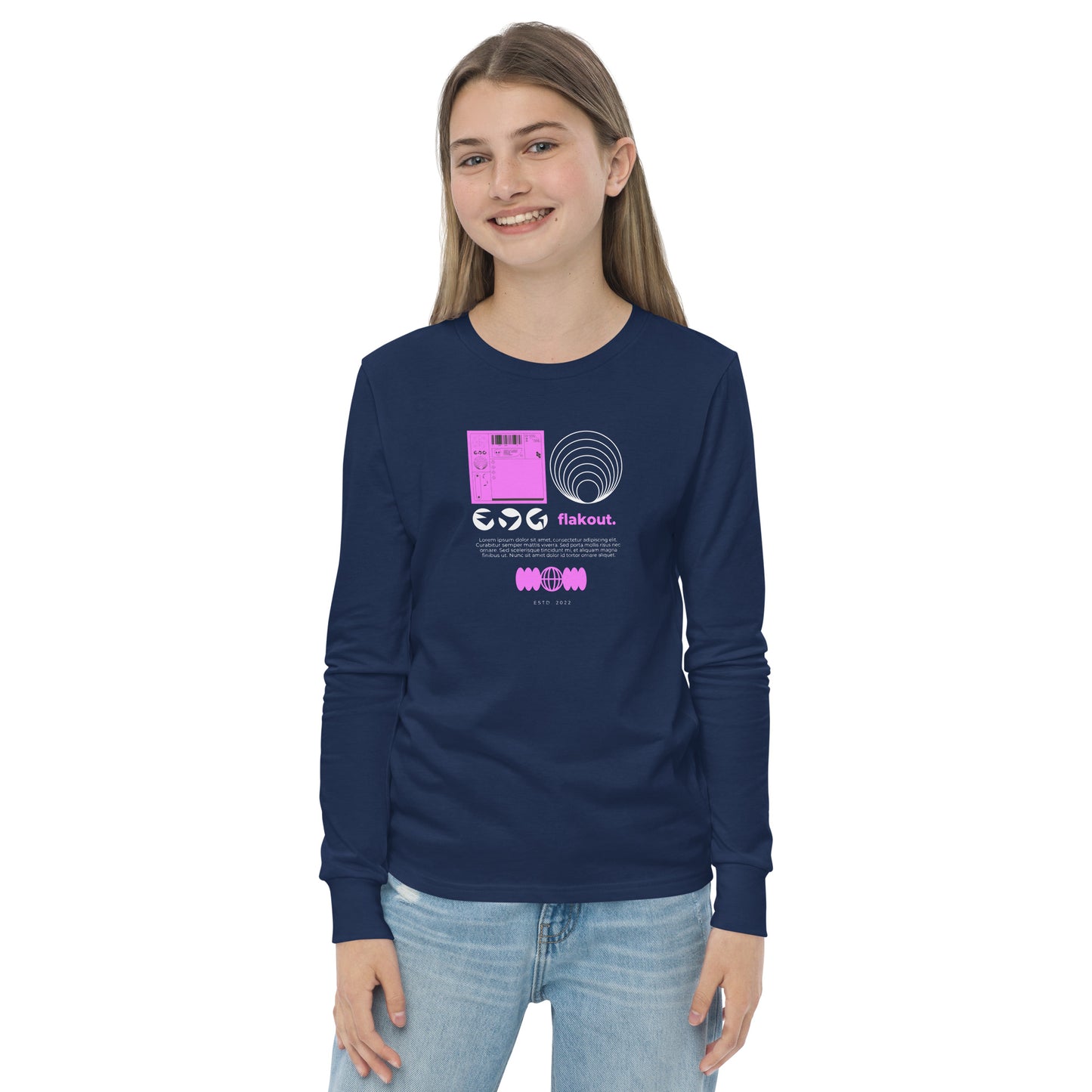 Kid's Long Sleeve Shirt Flakout. - FLAKOUT