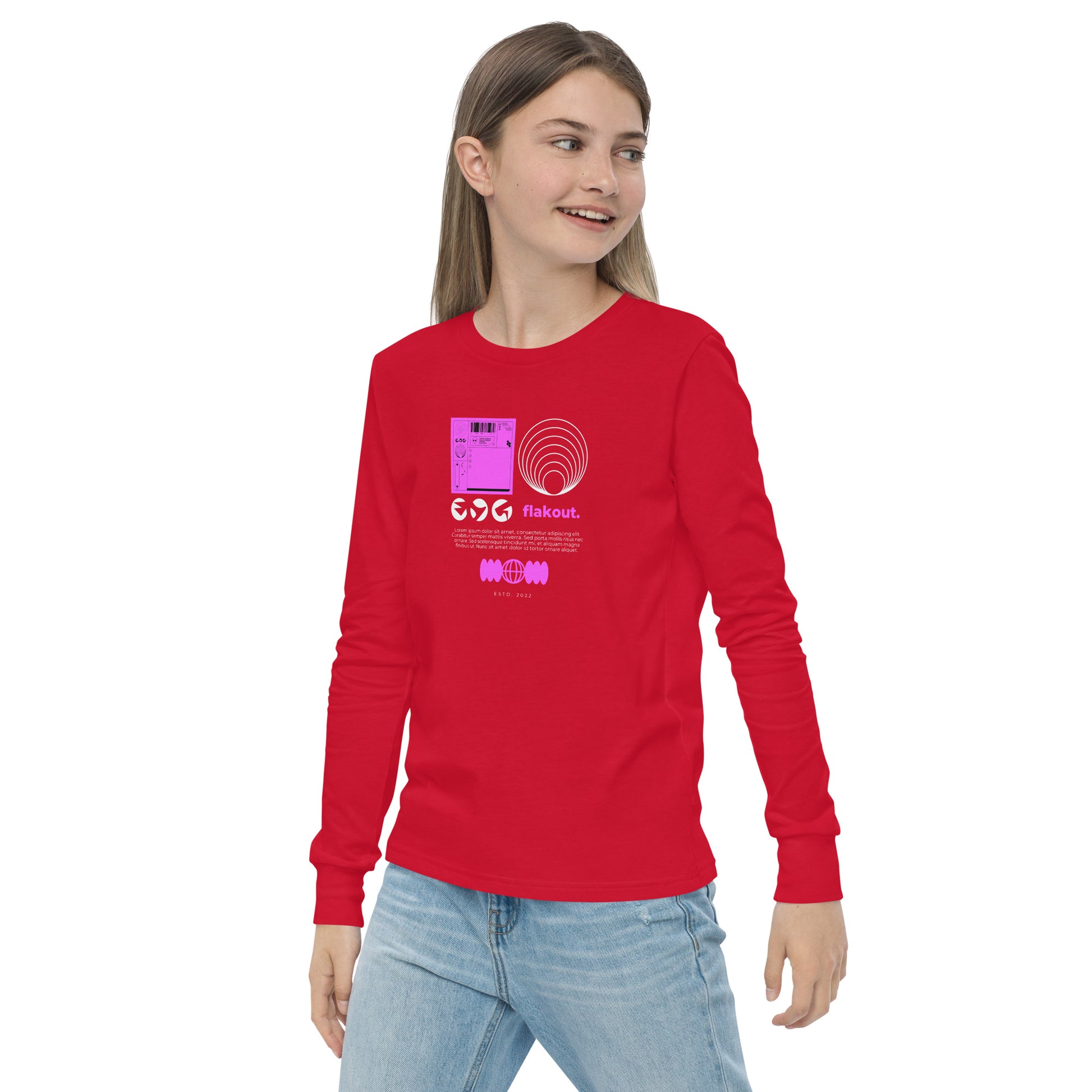 Kid's Long Sleeve Shirt Flakout. - FLAKOUT