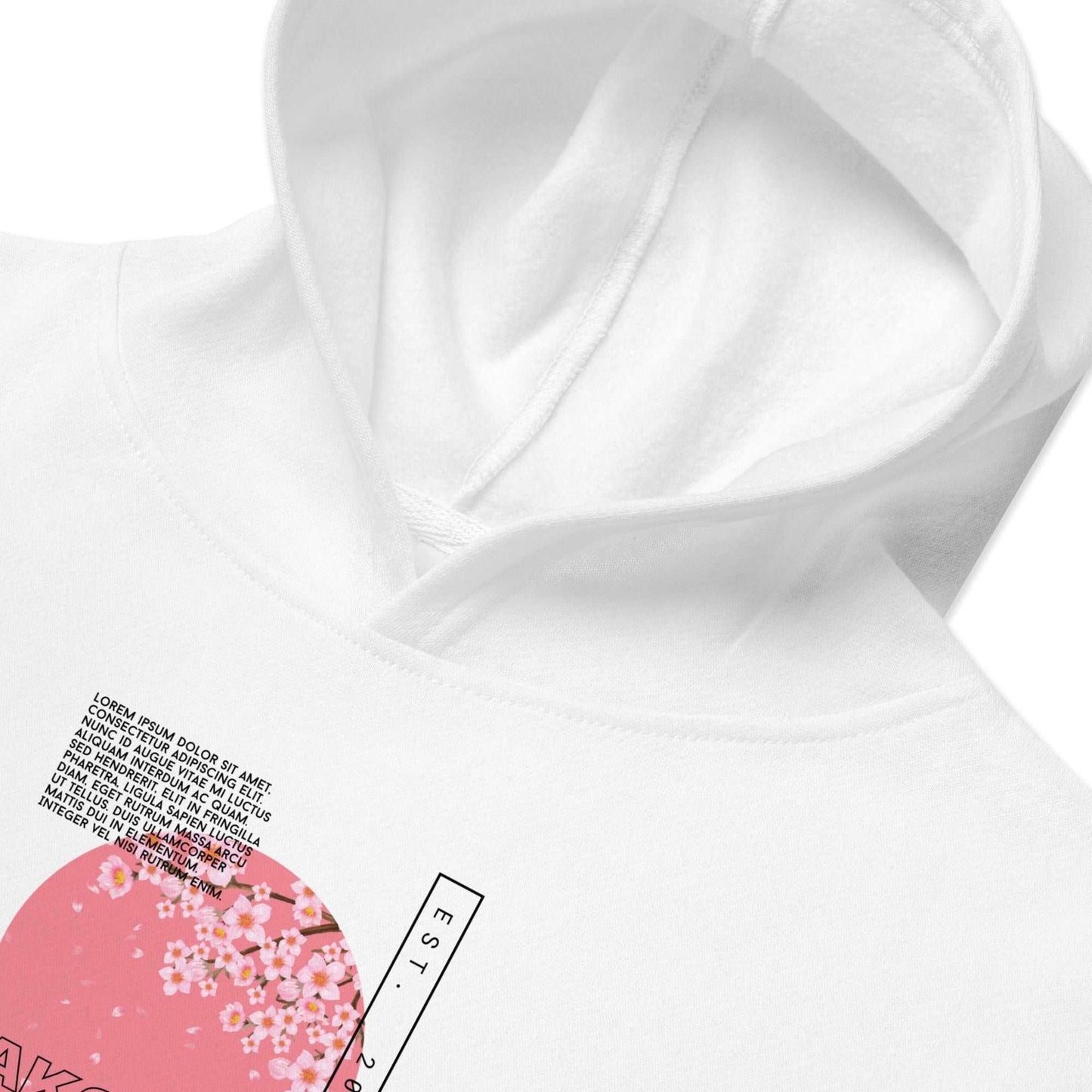 Zen Blossom Kid's Fleece Hoodie - FLAKOUT