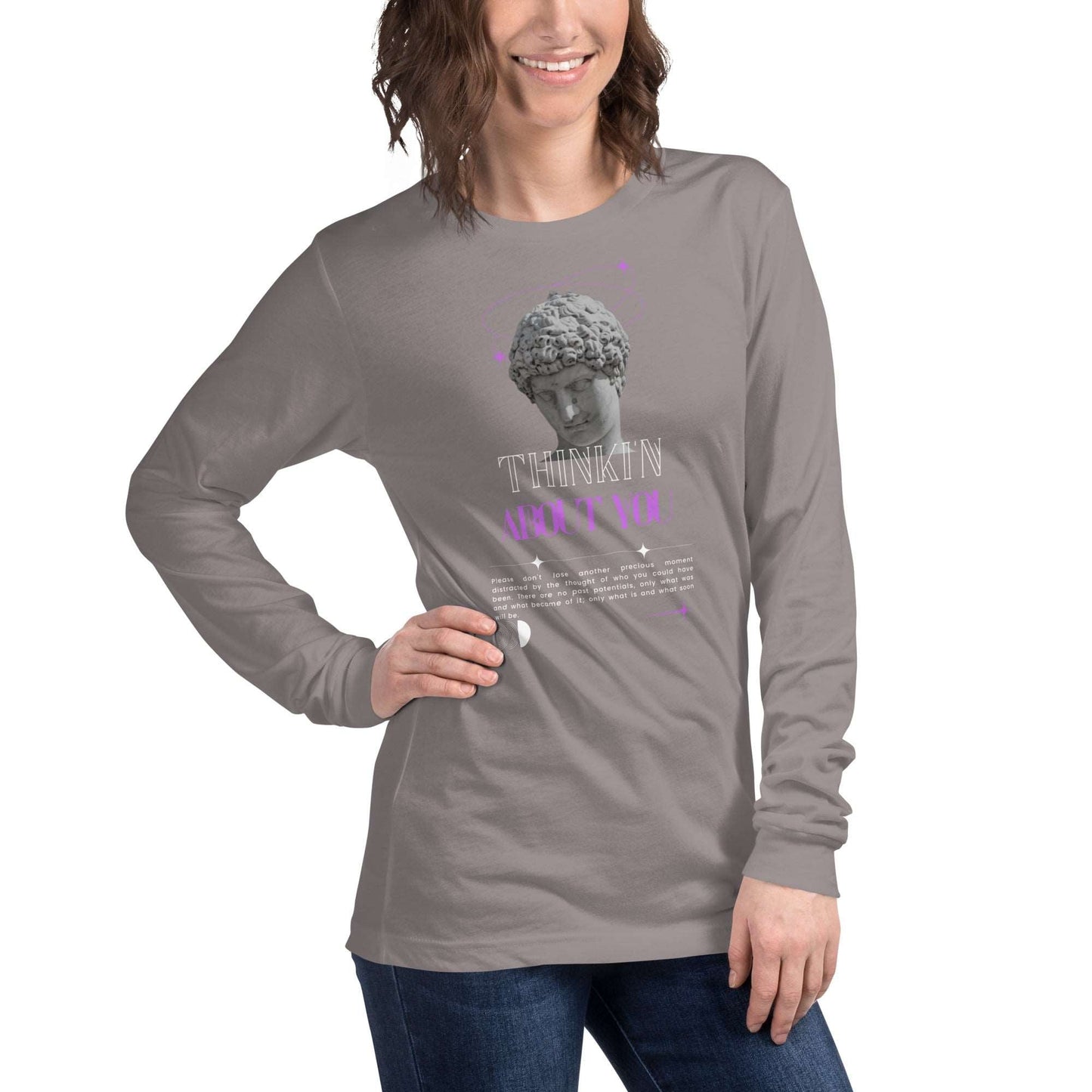 Mindfully Thinki'n About You Long Sleeve Tee - FLAKOUT