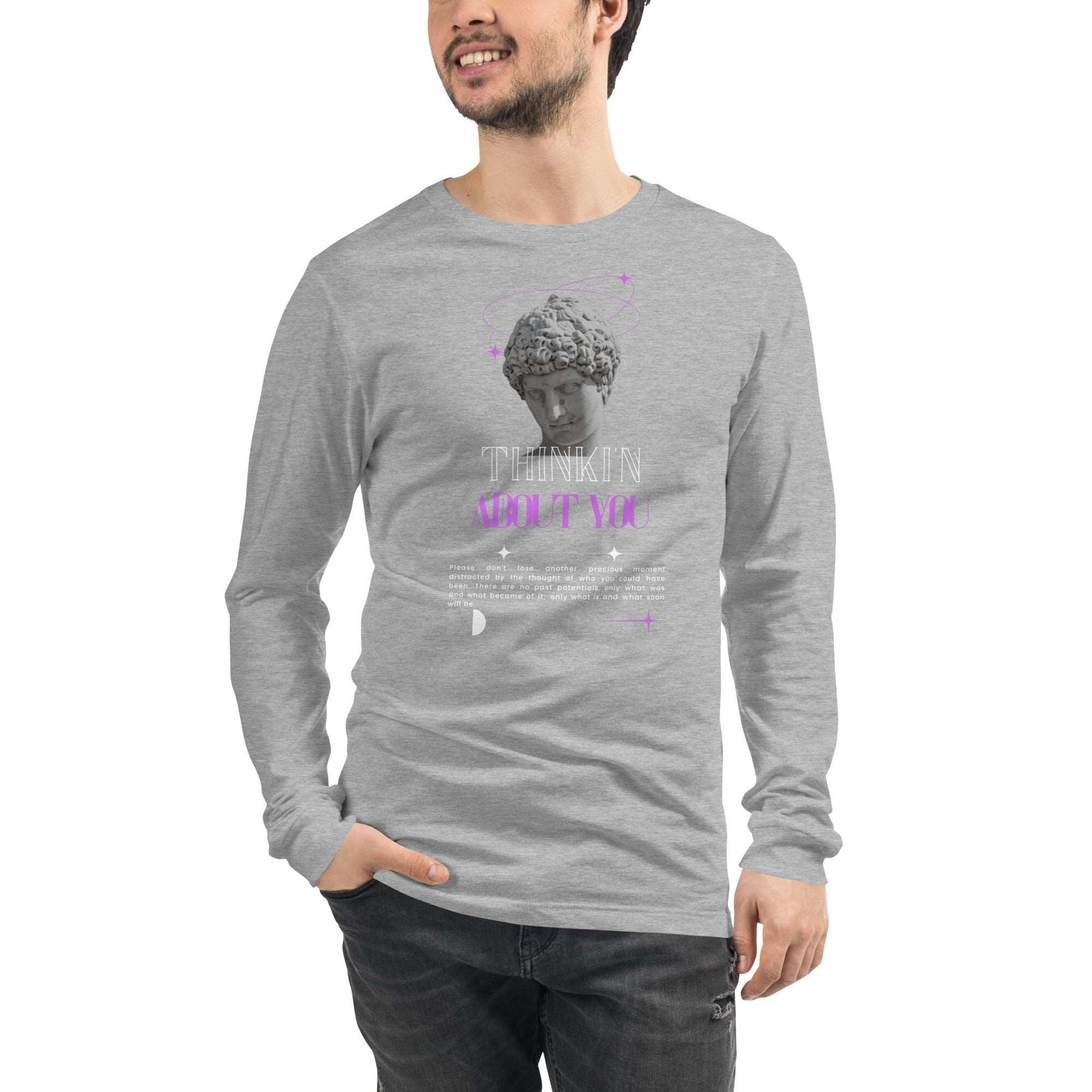 Mindfully Thinki'n About You Long Sleeve Tee - FLAKOUT