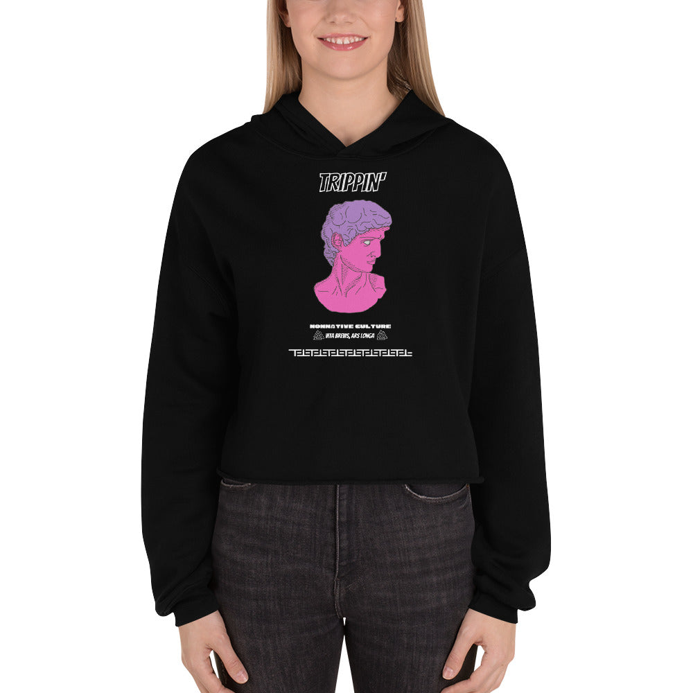 Nonnotine Dreamscape Trippin Women's Crop Hoodie - FLAKOUT