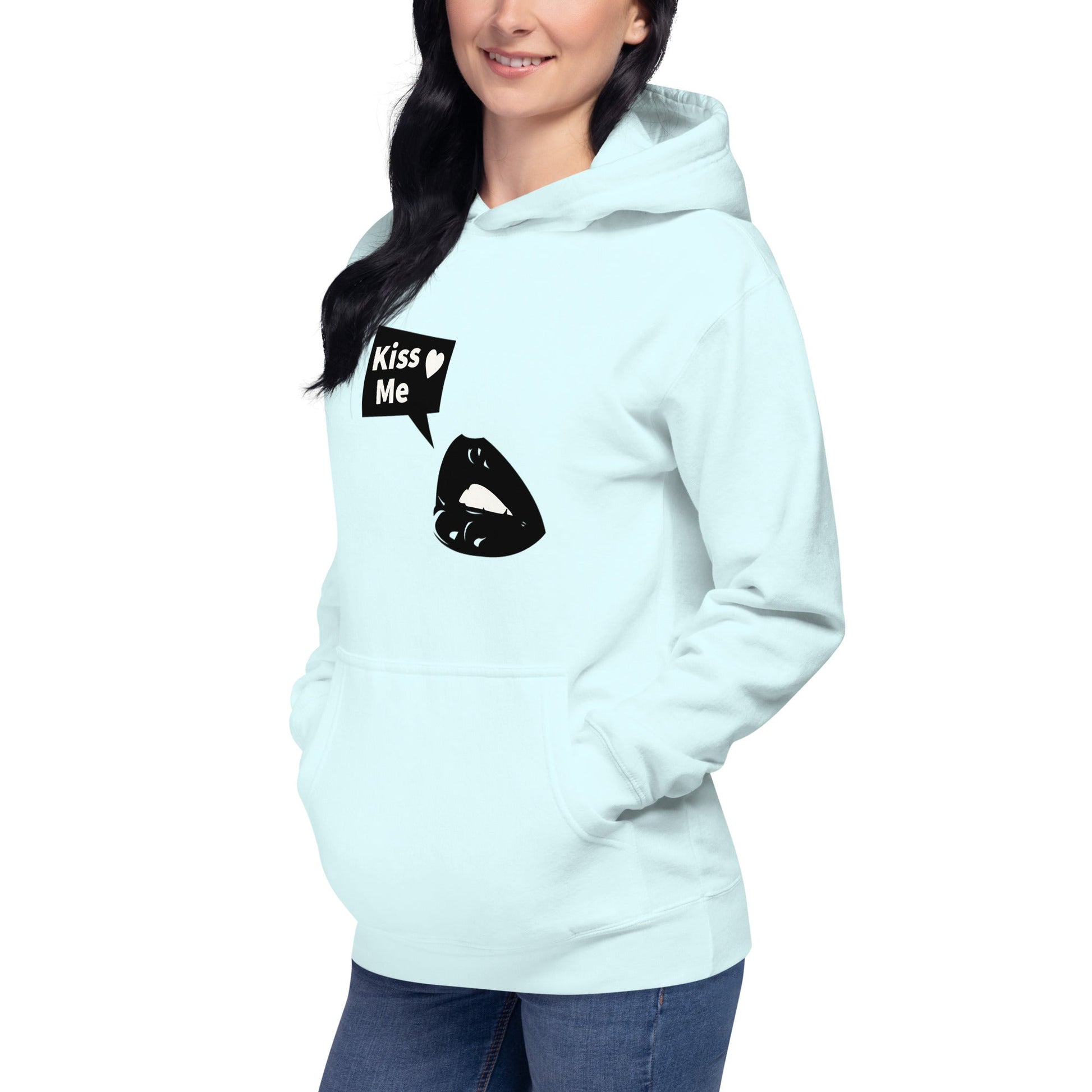 Sweet Talker Kiss Me Women's Hoodie - FLAKOUT