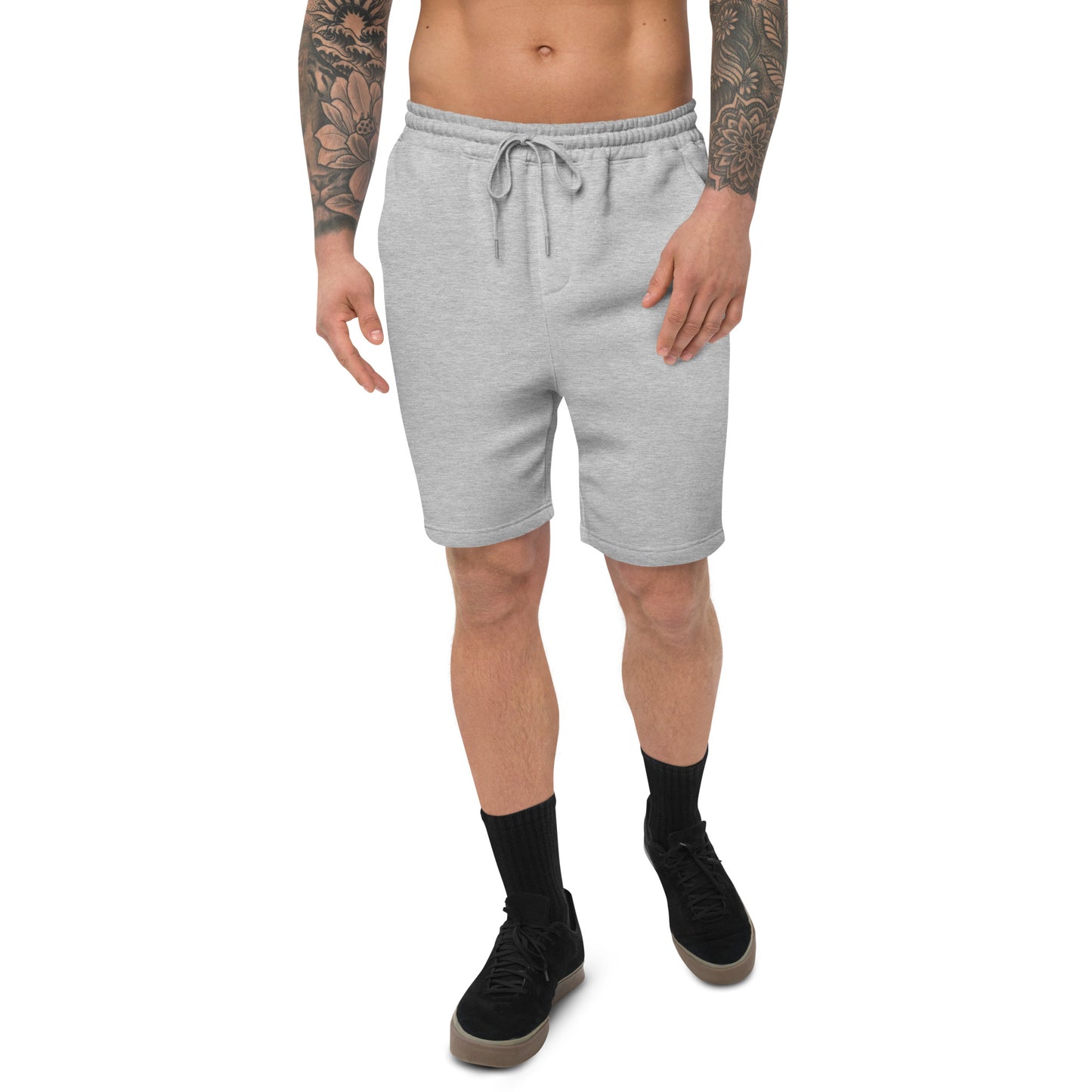 Men's Fleece Shorts Embroidered Logo - FLAKOUT